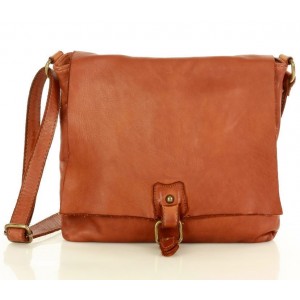 Kleine Messenger Tasche Leder Damen Crossbody 